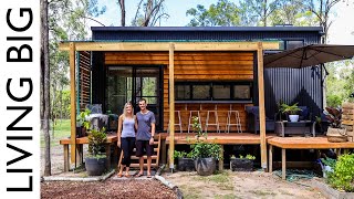 Stunning Modern Tiny House in Queensland [upl. by Nhabois]