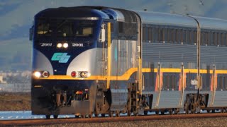 Amtrak California Capitol Corridor Train [upl. by Priest]