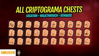 All Criptograma Chests and Criptograma Chart in Far Cry 6 Locations  Walkthrough  Rewards [upl. by Cacilie563]