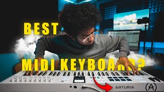 The BEST MIDI KEYBOARD except this ISSUE  Arturia Keylab Essential 61 MK3 Review  Ashwin Bhaskar [upl. by Leitao]