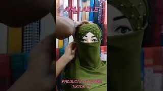 Latest Fancy Hijab Design 2024  Fancy ready to wear hijab  Online Shopping hijab fashion [upl. by Ennaerb]