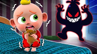 Monsters In the Dark Song 😿  Daddy Im So Scared  Baby Songs More Nursery Rhymes amp Kids Songs [upl. by Enoyrt]