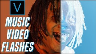 4 New Music Video Flash Effects Vegas Pro [upl. by Kciredohr]