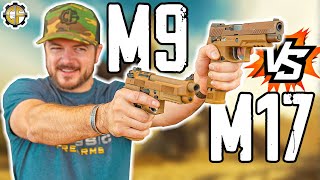 M9 vs M17 US Army Pistol Showdown [upl. by Socem]