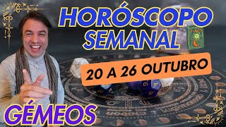 Horóscopo Semanal Signo Gémeos de 20 a 26 de Outubro [upl. by D'Arcy]