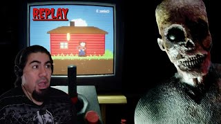 REPLAY INDIE HORROR GAME  PLAYING A GAME WITHIN A HORROR GAME [upl. by Trixie]