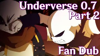 Underverse 07 Part 2  Cross confronts Ink  FanDub [upl. by Eillo174]