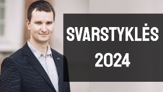 SVARSTYKLĖS HOROSKOPAS 2024 [upl. by Blaze]