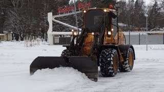 Ljungby L9 amp Fendt 828 Vario snow removal [upl. by Ryder]