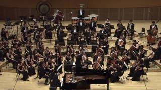 EGrieg Piano Concerto in a minor 2nd mov Jinsang Lee Piano  Shinik Hahm amp Symphony SONG [upl. by Yttig716]