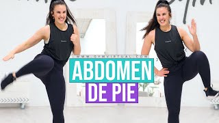 ABDOMINALES DE PIE  Rutina de abodmen 10 minutos [upl. by Wolfson]