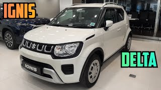 Maruti Suzuki Ignis Delta  Detail Walkaround  Price  milage  Micro Suv [upl. by Cicely]