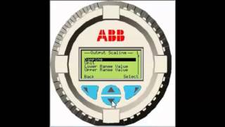 ABB 266 level transmitter set up via LCD [upl. by Rhodia721]