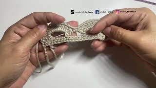 How to Crochet  Bold Scallop Edging [upl. by Warfourd]