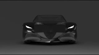 X1 Hybrid Supercar Final Design Concept by AF Design [upl. by Ahsekram]