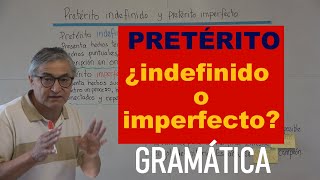 ¿Indefinido o imperfecto  Los pretéritos en español  Español ELE [upl. by Maggs]