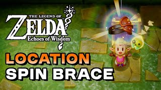 Zelda Echoes of Wisdom  Spin Brace Location Accessory  Knockback Spin [upl. by Ys125]