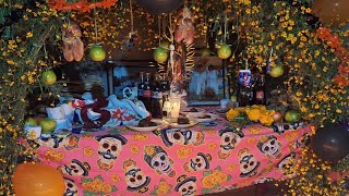 Día de Muertos en guerrero  así nos quedo nuestra ofrenda 🤗 [upl. by Marlo691]