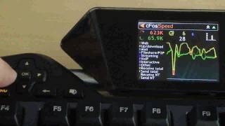 cFosSpeed with Logitech gaming keyboard G19 [upl. by Oam]