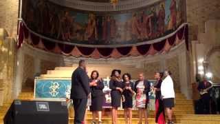 Otis Wright Children amp GrandChildren singing at his home going service [upl. by Jemina]