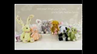 Fairy Teddies  Artist miniature cherished Teddy Bears and their fairy friends [upl. by Rovelli867]