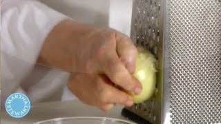 Tips For Grating Onions  Martha Stewart [upl. by Emil224]