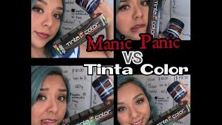 MANIC PANIC VS TINTA COLOR Reseña [upl. by Ford]