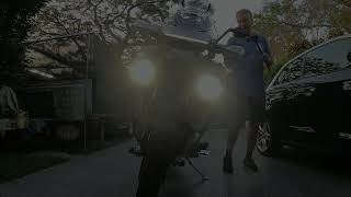 Lone Rider Motorcycle Lights on Triumph Tiger 1200 Rally Explorer [upl. by Lemar]