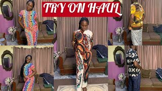 TRY ON HAULCLOTHING HAUL 👗👔LESS THAN 100K NAIRA OUTFITS Can I SLAY on a Budget clothing [upl. by Huba]