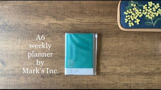 A New A6 Weekly Planner  Marks Inc Colors A6 Weekly Planner [upl. by Monika]