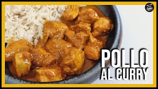 POLLO AL CURRY con leche de coco 🍗 ¡Receta fácil de hacer [upl. by Ayt]