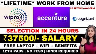 WIPRO HIRING  WORK FROM HOME JOBS 2024  ONLINE JOBS AT HOME  WIPRO JOBS FOR FRESHERS  JOBS [upl. by Aramaj]