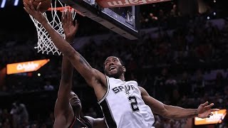 Kawhi Leonard Goes For 34 Points CareerHigh 8 Assists in Spurs Game 2 Victory  May 3 2017 [upl. by Zampardi916]