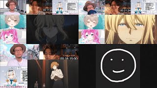 ヴァイオレット・エヴァーガーデン 12～13話OVA リアクション 同時視聴  Violet Evergarden Episode 1213OVA Reaction Mashup [upl. by Kersten665]