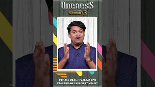 Bro Samuel Dhinakaran  Oneness India Season 3  Dont Miss Oct 8th Hyderabad NLAG Church [upl. by Libna]