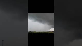 MASSIVE Thunderclouds Spotted Over Montreal shorts weather sky thunderstorm tornado extreme [upl. by Chader]