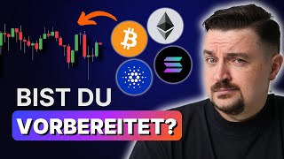 BTC ETH SOL ADASo hoch können die Kurse jetzt steigen [upl. by Nilyac943]