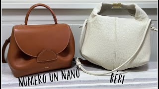 Comparaison sacs Polène Numero Un Nano et Beri  Manon Amelie [upl. by Awra594]