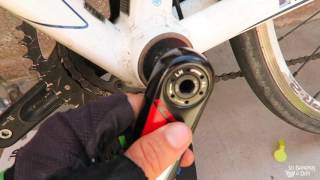 How To Remove amp Install FSA Mega EXO cranks  Stages Power Meter [upl. by Ahsiekahs]