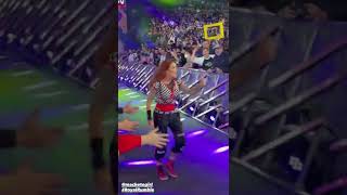 WWE Lita Entrance Royal Rumble 1292022 Fan Footage By BrockLesnarGuy [upl. by Askari]