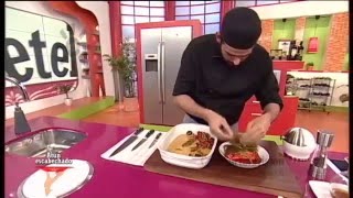 Receta atún escabechado con asadillo de pimientos [upl. by Zitvaa]