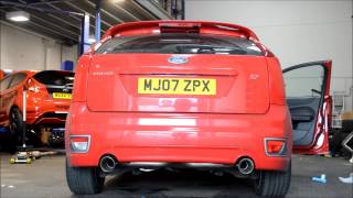 Focus ST225 Milltek Ultimate Turbo Back with Sports Cat [upl. by Oster]