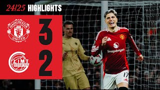 Rubens First Win 🌟  Man Utd 32 FK BodoGlimt [upl. by Towland]