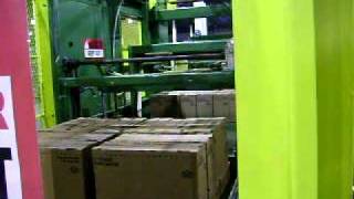 Columbia FL150 Low Level Palletizer [upl. by Fiertz459]