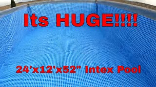 Prepare and Set up an Intex Above Ground Swimming Pool [upl. by Iror]