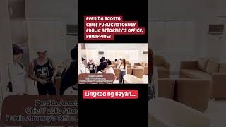 Persida Acosta  Chief Public Attorney Public Attorneys Office Philippines [upl. by Novello]