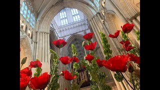 Evensong for Remembrance Sunday from York Minster 2020 [upl. by Aizti]