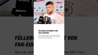 Nations League 2024 Germany Football Team Deutsche Fussball DFB Die Mannschaft LIVE Interview [upl. by Chap476]