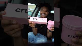 Crumbl cookie ASMR🤫 food crumblreview asmrfood asmr foodreview crumblcookiesreview foodie [upl. by Elleiad]