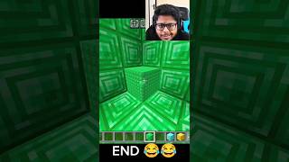 Minecraft Emerald Illusion 😂 ayushplayz minecraft AyushMore [upl. by Nadiya]